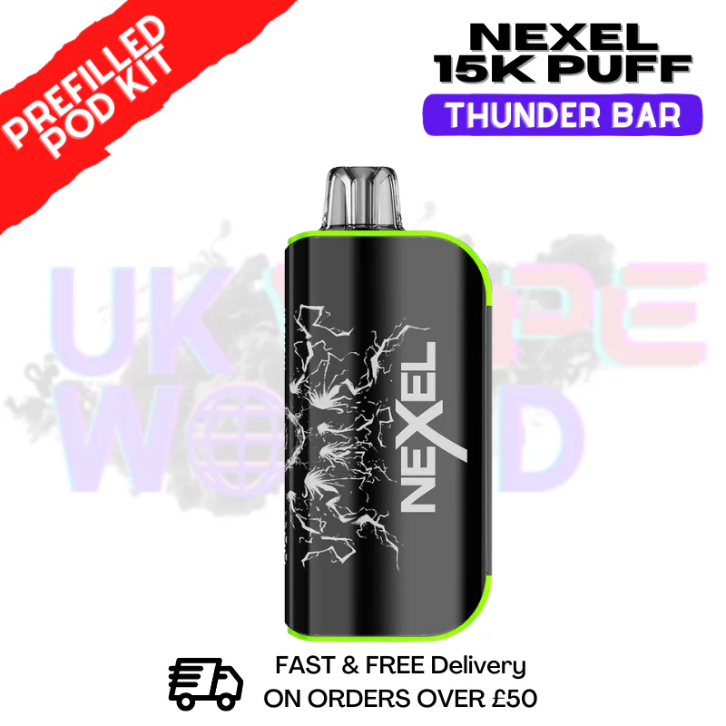 Nexel 15K Thunder Prefilled Pod Kit - Only £10.99 - Image 11