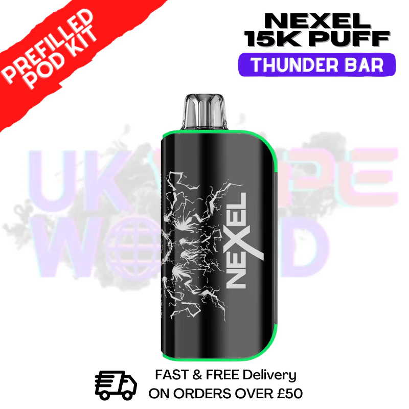 Nexel 15K Thunder Prefilled Pod Kit - Only £10.99 - Image 22