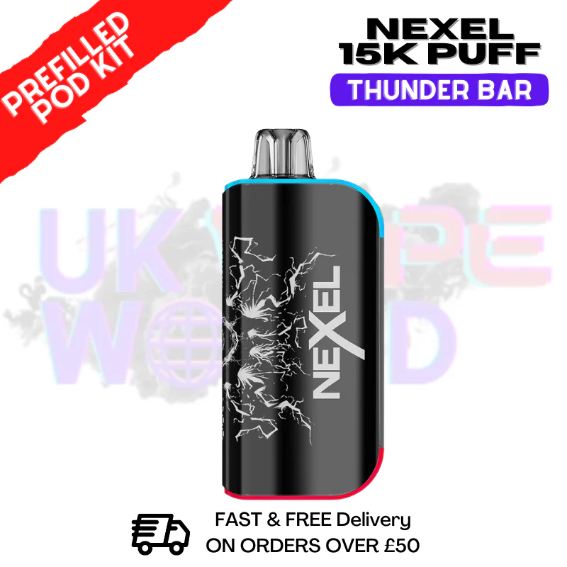 Nexel 15K Thunder Prefilled Pod Kit - Only £10.99 - Image 7