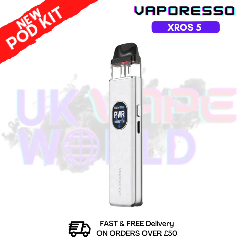 Opal White Vaporesso Xros 5 Pod Vape Kit