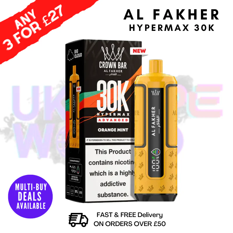Orange Mint Al Fakher 30K HyperMax Pod Kit