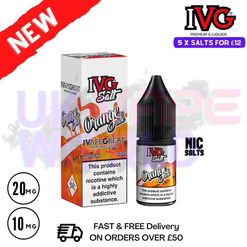 Orangeade IVG Salt 10ml Nic Eliquid