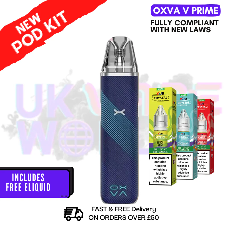 Oxva Xlim STRIPPED BLUE GO Pod Vape Kit