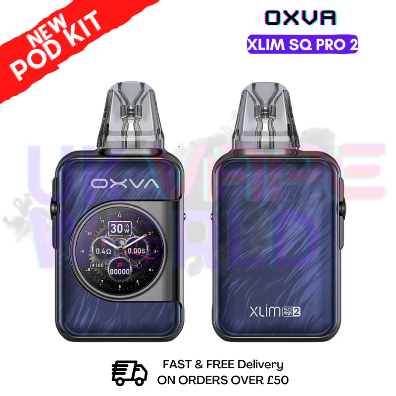 Oxva Xlim SQ Pro 2 Pod Kit + FREE Nic Salt - Only £22.99 - Image 4