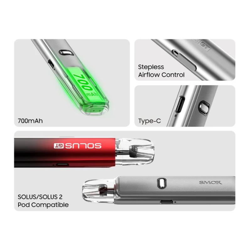 Matte Black Smok Solus GT Kit - £8.00 - Image 4