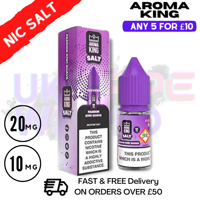 Passion Kiwi Guava - Aroma King Nic Salt