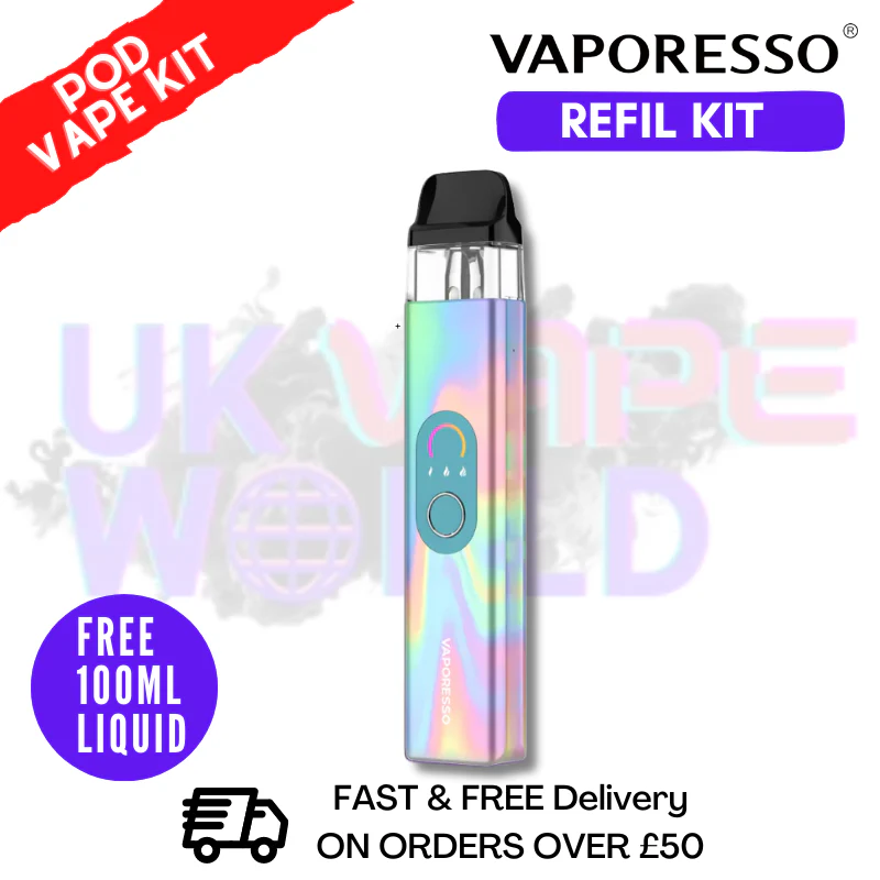 Pastel Palette Vaporesso Xros 4 Pod Vape Kit + Free 100ML Eliquid