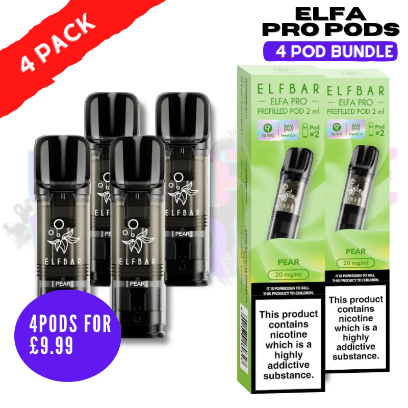 Pear ELFA Pro Pods - Pack Of 4 PODS