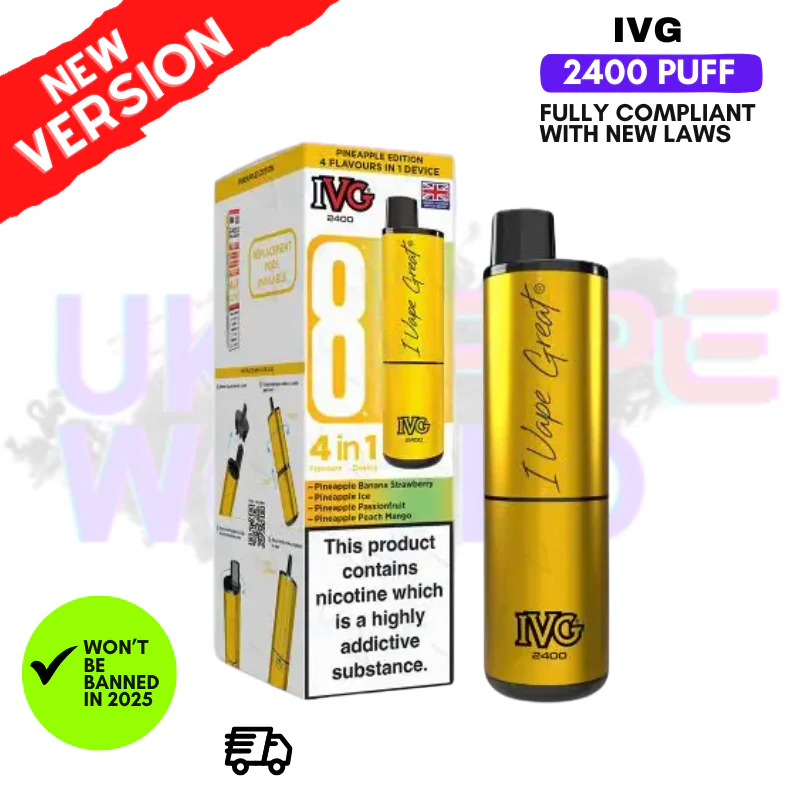 Pineapple Edition IVG 2400 Prefilled Pod Kit