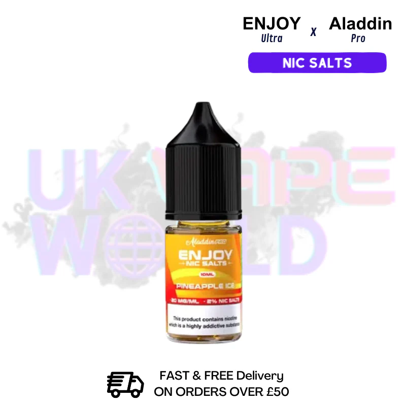 Pineapple ICE Enjoy Ultra X ALADDIN Nic Salt 10ML eLiquid