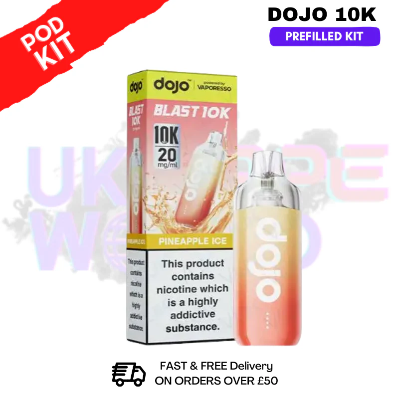 Pineapple ICE Dojo Blast 10K Puff Prefilled Kit