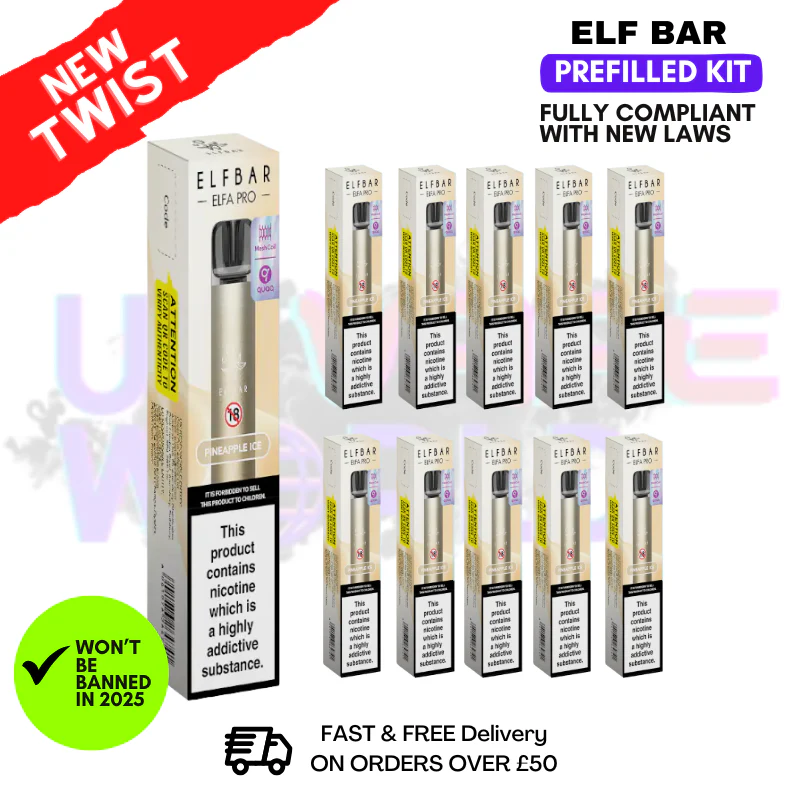 Pineapple ICE Elf Bar Elfa Pro Kit Box of 10