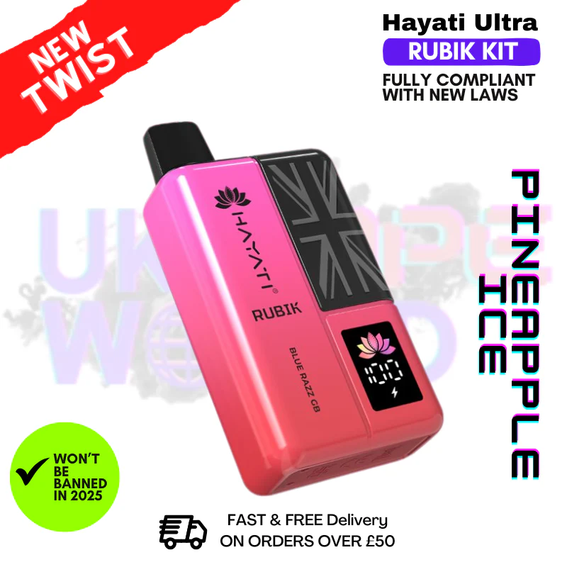 Pineapple ICE Hayati Rubik 7000 Puff 7K Bar - Image 2