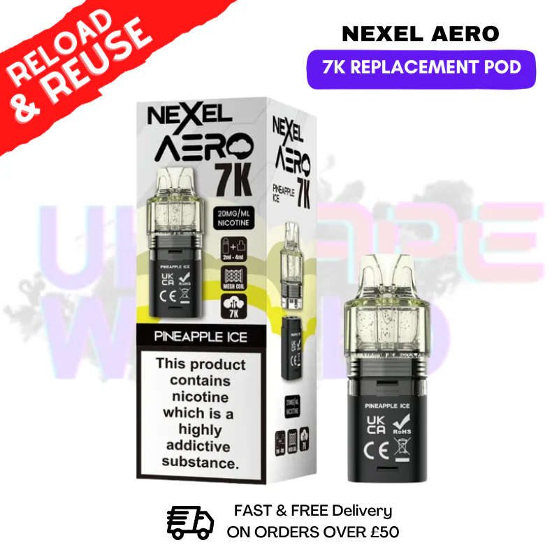Pineapple Ice Nexel Aero 7K Replacement Pods