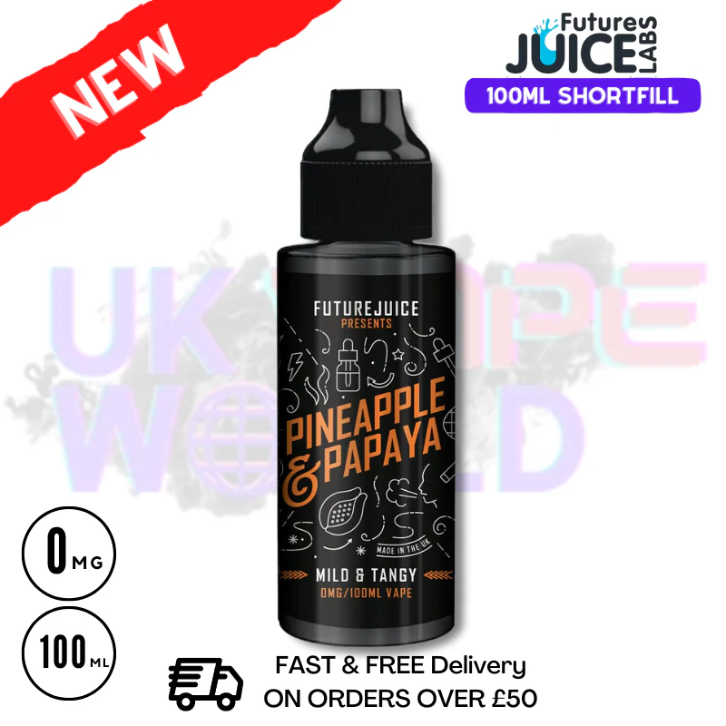 Pineapple & Papaya Future juice e liquid - £7.99