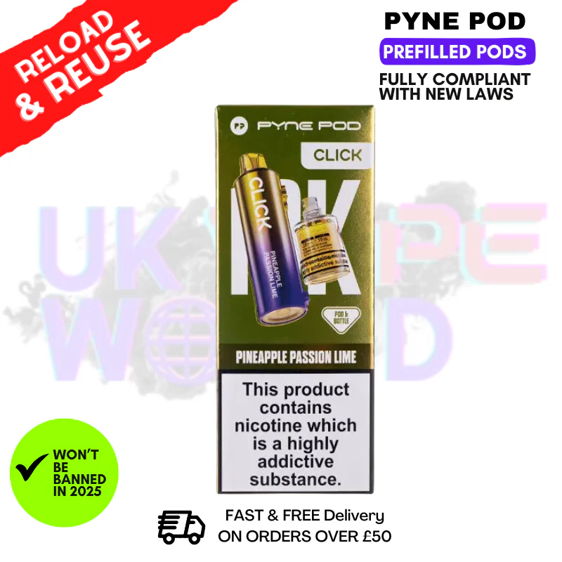 Pineapple Passion Lime Pyne Pod Click Replacement Pods