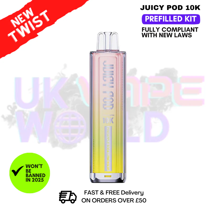 Pineapple Soda Lemonade Juicy Pod 10K NovaMax Pod Kit