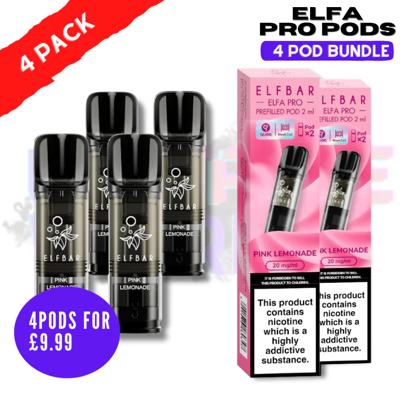 Pink Lemonade ELFA Pro Pods - Pack Of 4 PODS