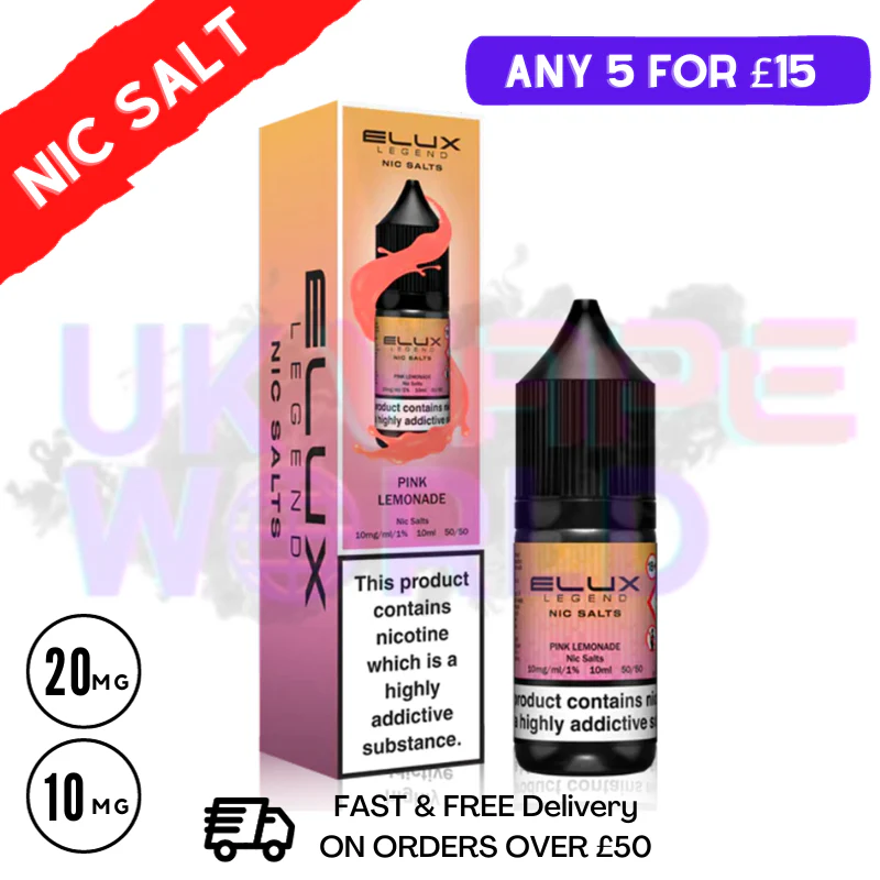 PINK LEMONADE Elux Legend Nic Salt 10ML eLiquid