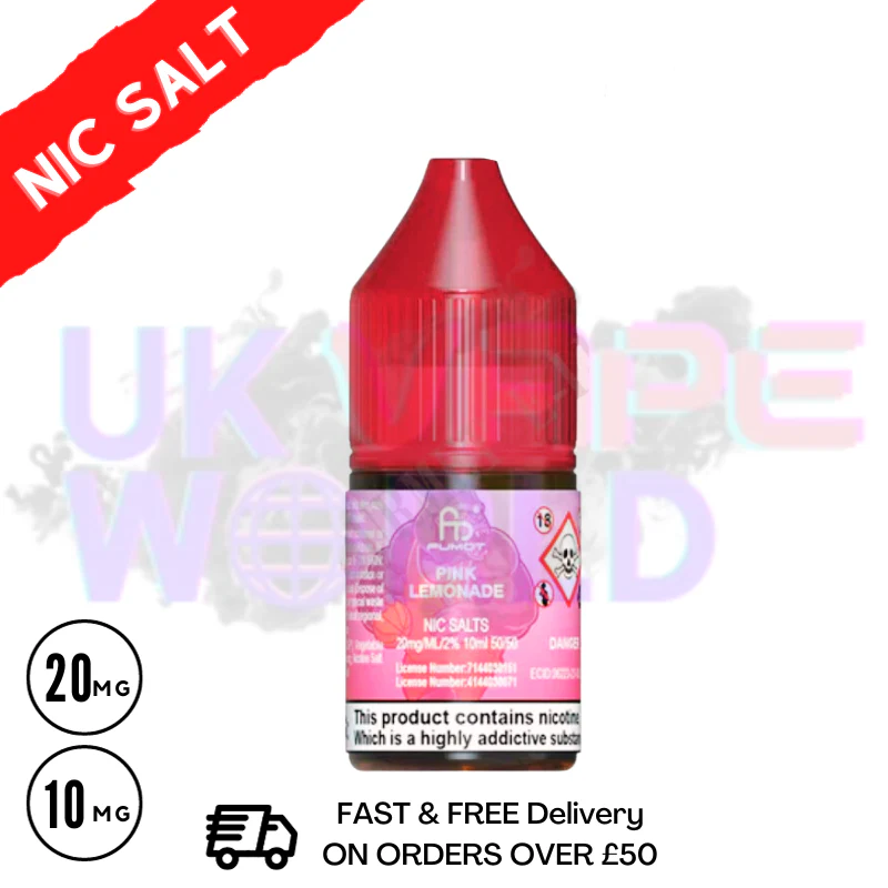 Pink Lemonade - RandM Tornado 7000 Nic Salt 10ML eLiquid