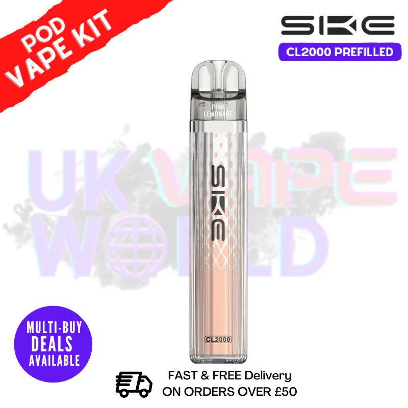 Pink Lemonade SKE CL2000 2K Puff Vape Pen Kit