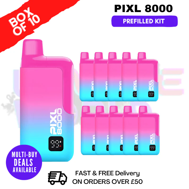 Pixl Dust Pixl 8000 Kits Box Of 10