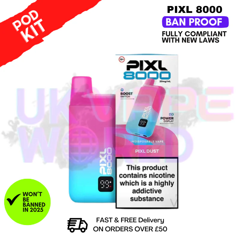 Pixl Dust Pixl 8K 8000 Puff Pod Kit