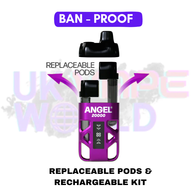 Purple Edition Angel Bar 20K Puff Twist Prefilled Pod Kit - Image 2