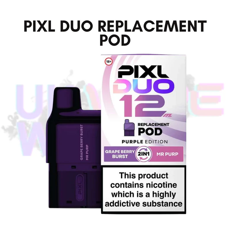 Purple Edition Pixl Duo Replacement Pods - Box Of 10 - Image 2