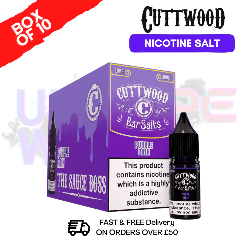 Purple Rain Cuttwood Bar Salt BOX OF 10