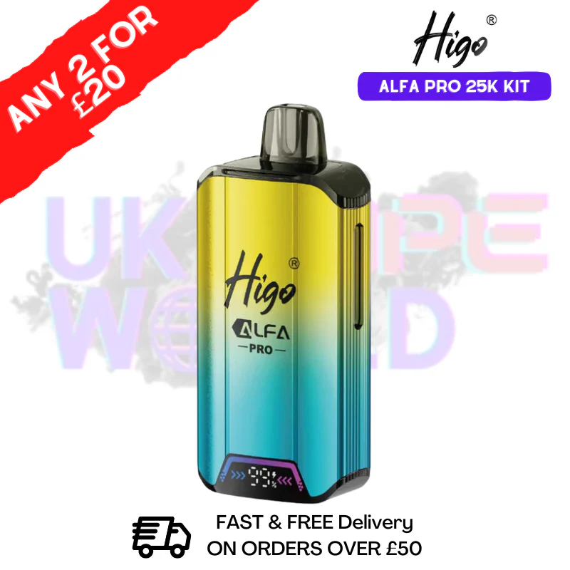 Rainbow Candy Higo 25K Alfa Pro Pod Kit - Any 2 For £20