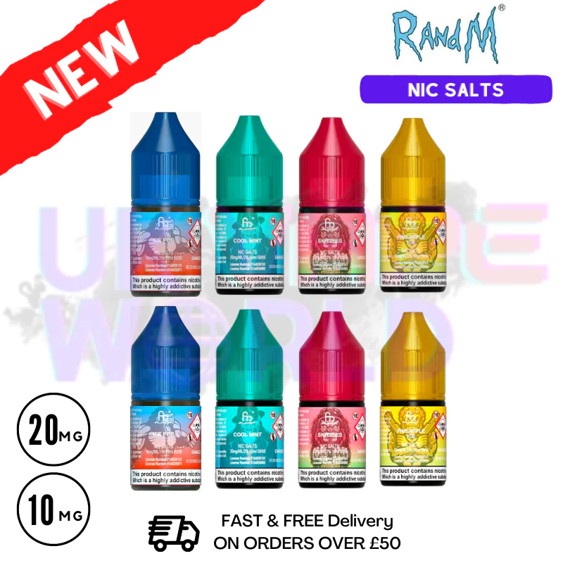 RandM Tornado 7000 Nic Salt E Liquid