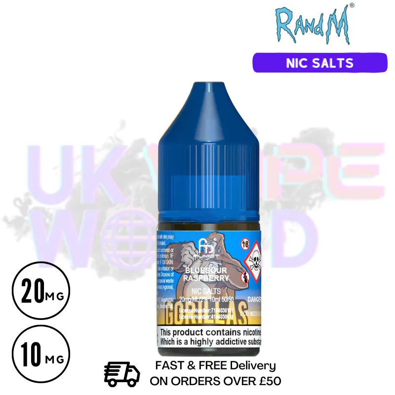 RandM Tornado 7000 Nic Salt E Liquid - Image 10