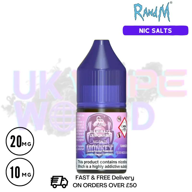 RandM Tornado 7000 Nic Salt E Liquid - Image 11