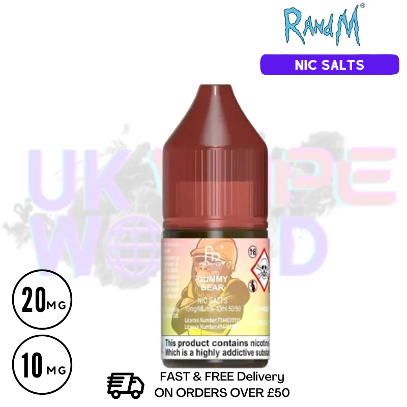 RandM Tornado 7000 Nic Salt E Liquid - Image 12