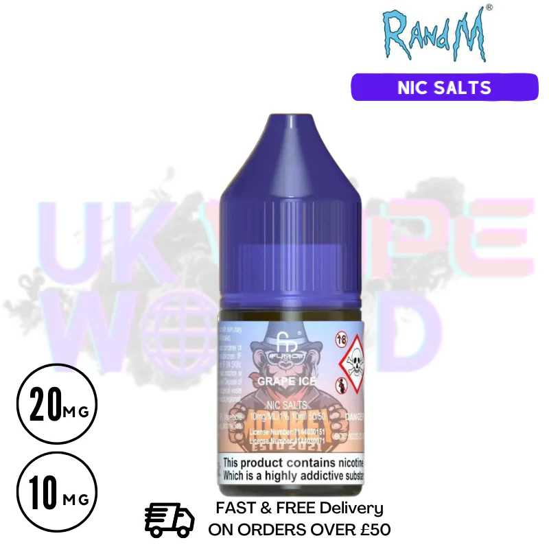 RandM Tornado 7000 Nic Salt E Liquid - Image 13