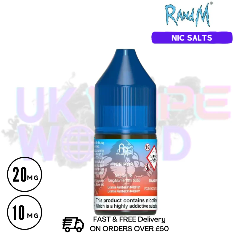 RandM Tornado 7000 Nic Salt E Liquid - Image 17