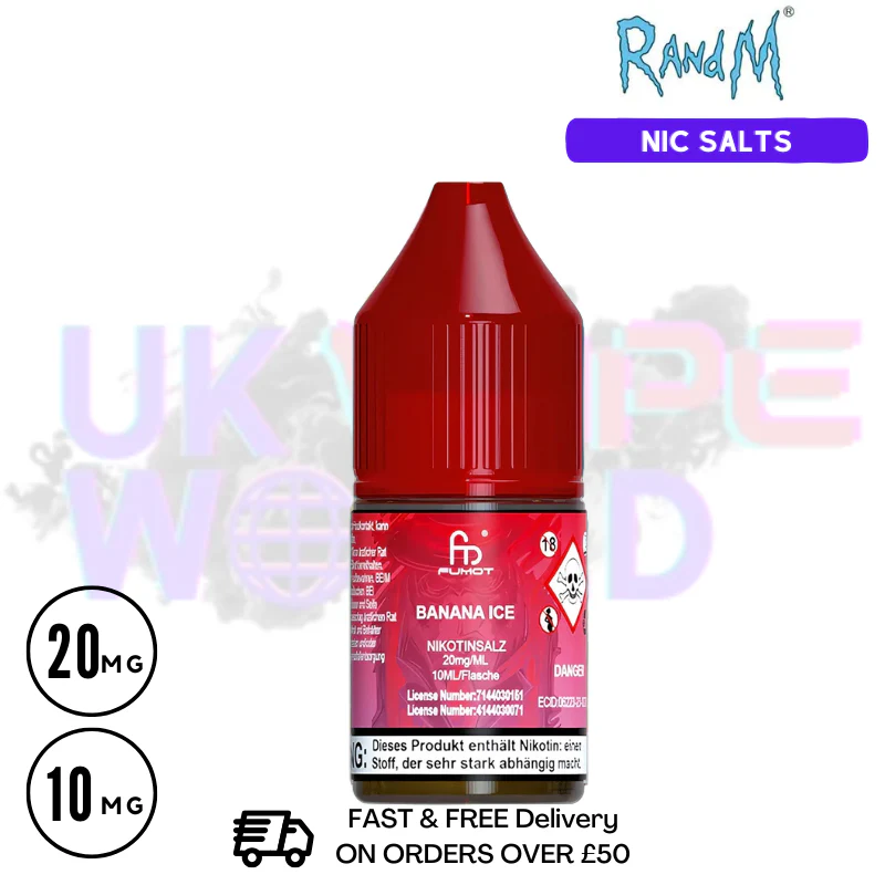 RandM Tornado 7000 Nic Salt E Liquid - Image 19