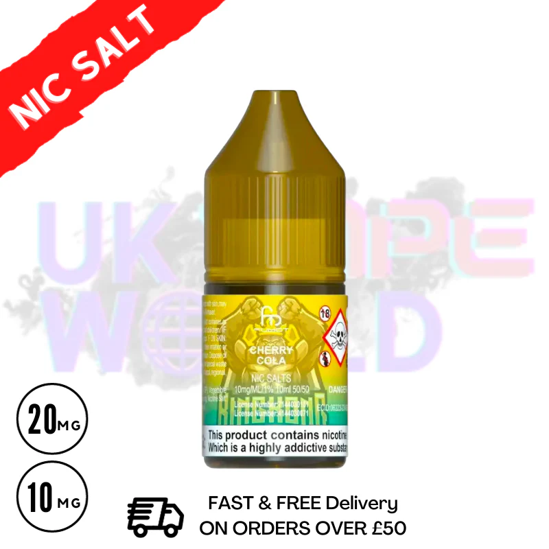 RandM Tornado 7000 Nic Salt E Liquid - Image 3