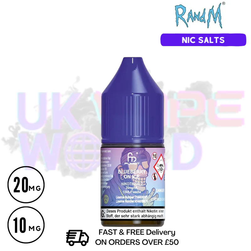 RandM Tornado 7000 Nic Salt E Liquid - Image 37