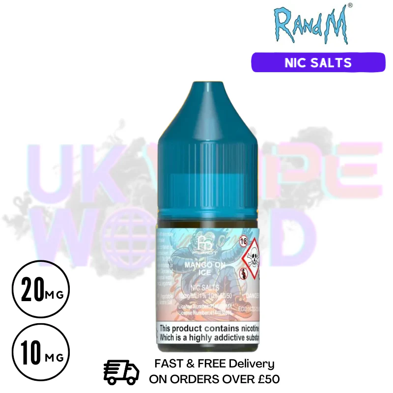 RandM Tornado 7000 Nic Salt E Liquid - Image 8