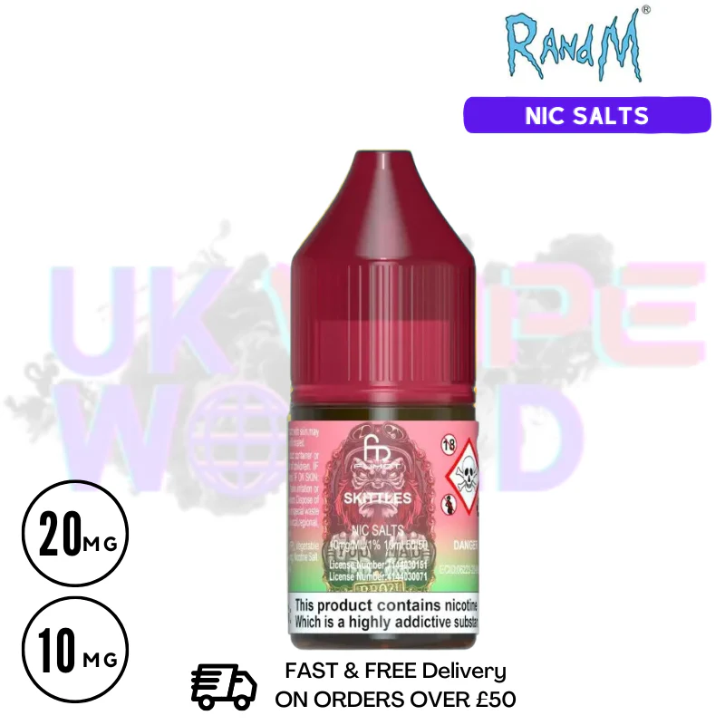 RandM Tornado 7000 Nic Salt E Liquid - Image 9