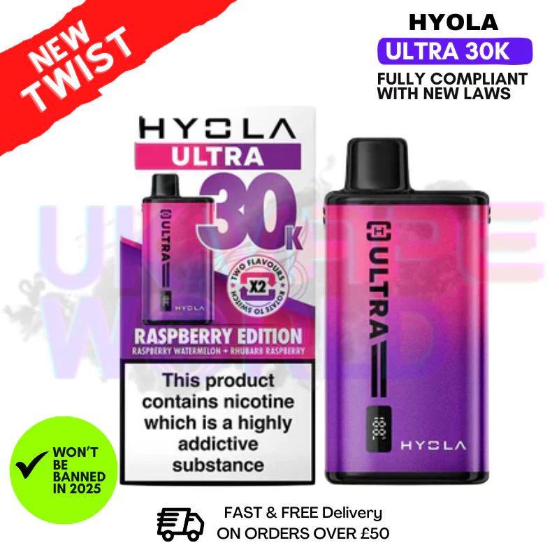 Hyola Ultra 30K Puff 30000 Pod Kit - 2 For £18 - Image 8