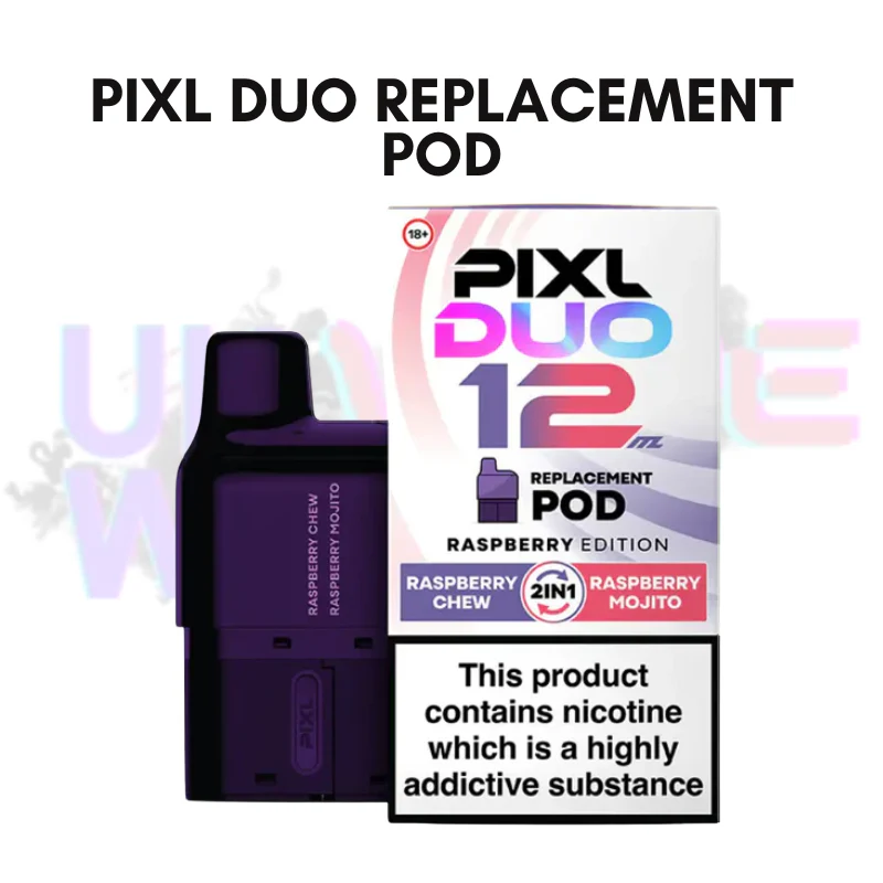 Raspberry Edition Pixl Duo Replacement Pods - Box Of 10 - Image 2