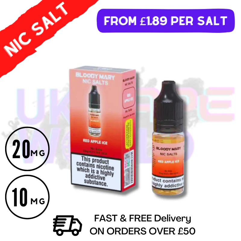 Red Apple ICE - Bloody Mary 10ML Nic Salt