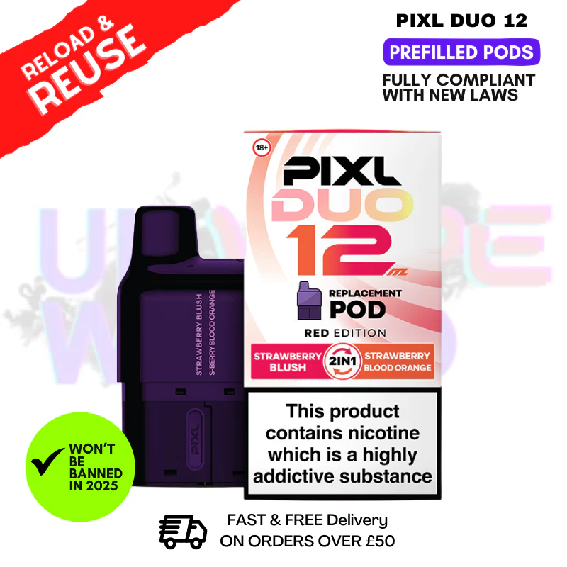 Red Edition Pixl Duo Replacement Pod - £6.99