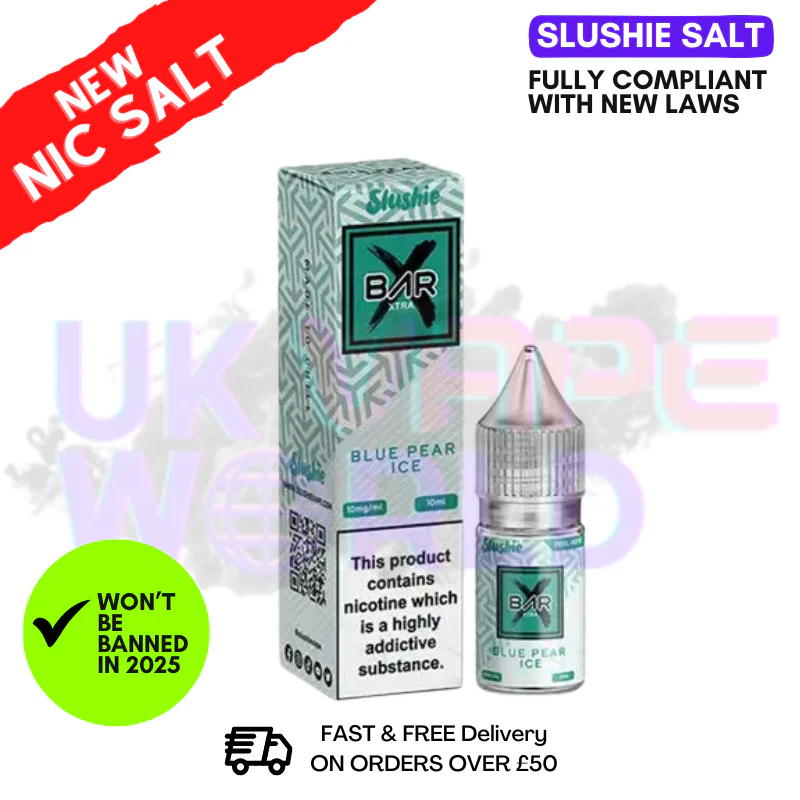 Slushie Salts Xtra Blue Pear Ice E Liquid