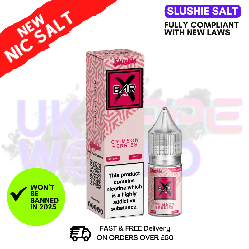 Slushie Salts Xtra Crimson Berries E Liquid