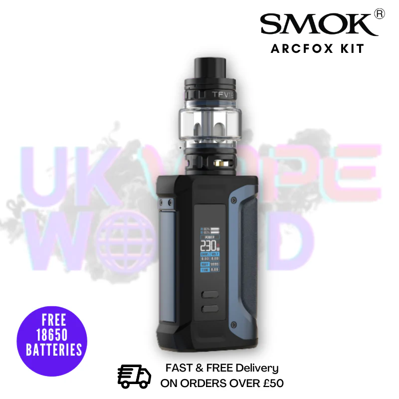 Smok Arcfox 230W Vape Kit + 2x FREE Batteries - Image 6