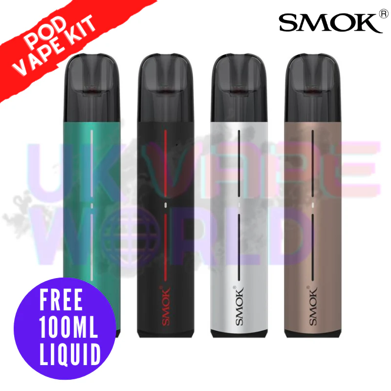 Smok Solus 2 Pod Vape Kit + Free 100ML Liquid